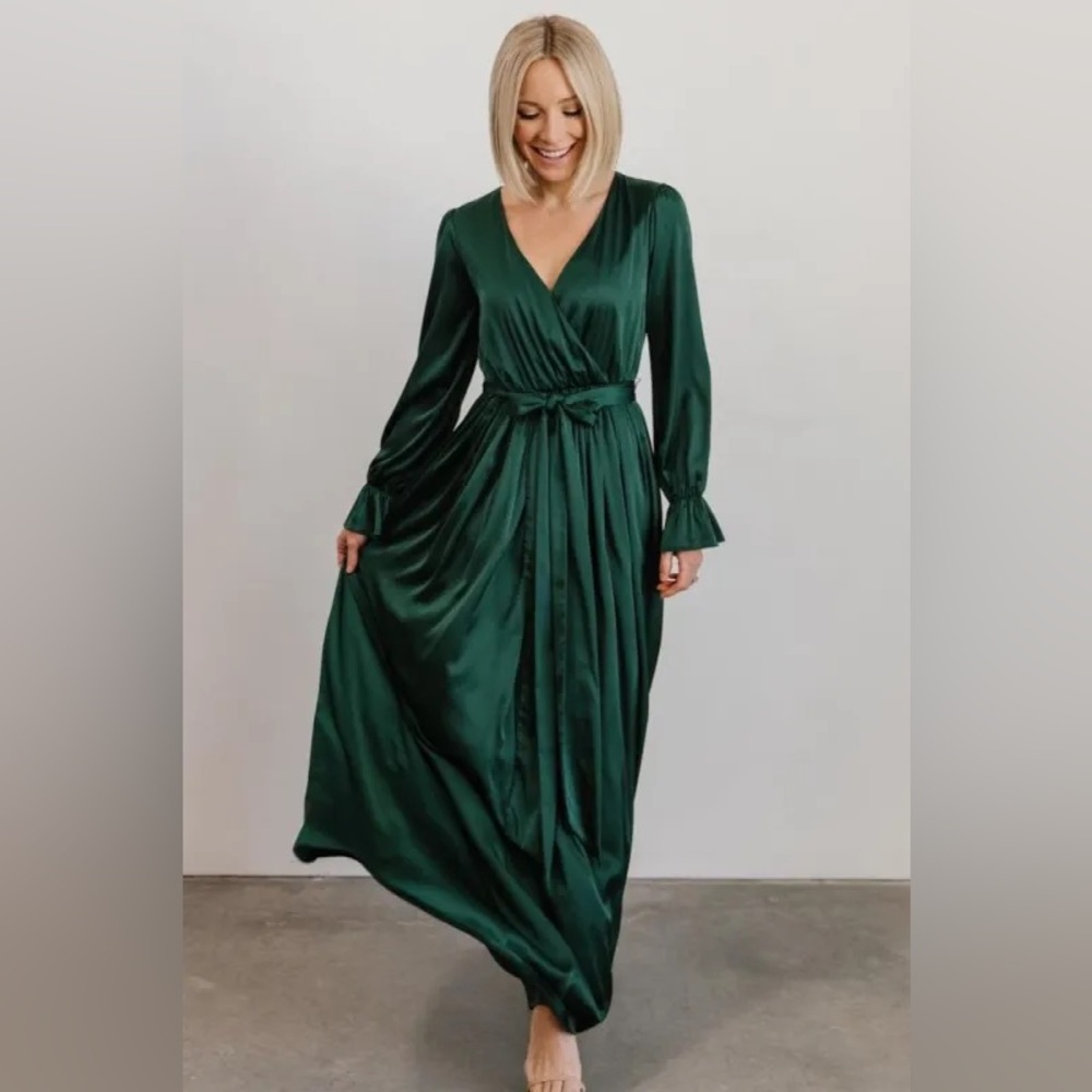 Baltic Born Holly Satin Maxi Dress